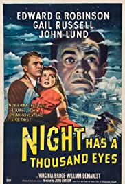 Night Has a Thousand Eyes 1948 poster