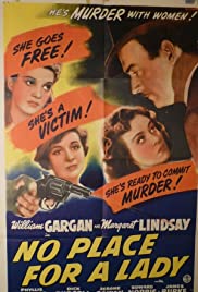 No Place for a Lady 1943 poster
