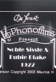 Noble Sissle and Eubie Blake Sing Snappy Songs (1923) cover
