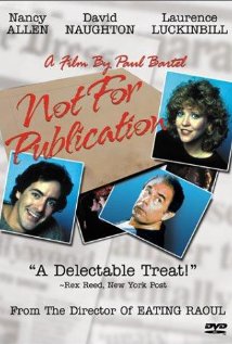 Not for Publication (1984) cover