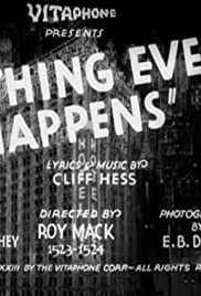 Nothing Ever Happens (1933) cover