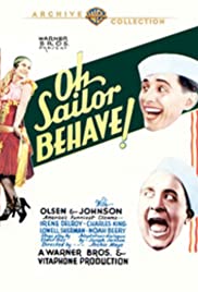 Oh, Sailor Behave 1930 poster