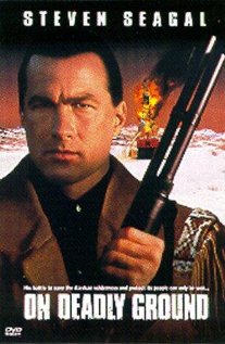 On Deadly Ground 1994 masque