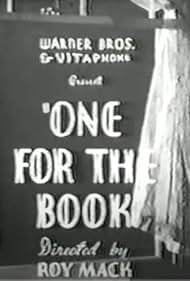 One for the Book (1940) cover