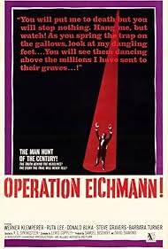 Operation Eichmann 1961 poster