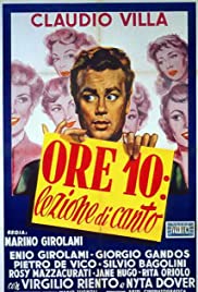 Ore dieci lezione di canto (1955) cover