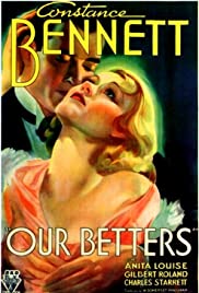 Our Betters 1933 copertina