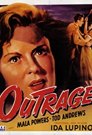 Outrage 1950 copertina