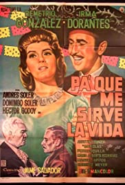 Pa' qué me sirve la vida 1961 poster