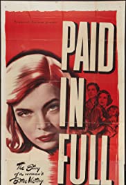 Paid in Full 1950 poster