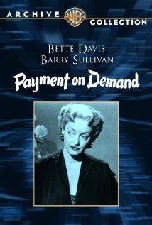 Payment on Demand 1951 masque
