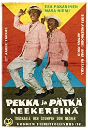 Pekka ja Pätkä neekereinä 1960 poster