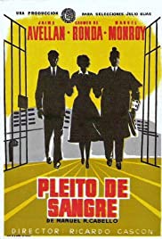 Pleito de sangre 1956 poster