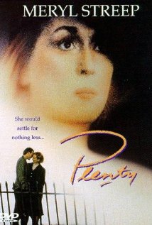 Plenty (1985) cover