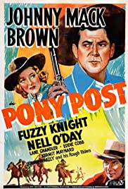 Pony Post 1940 poster