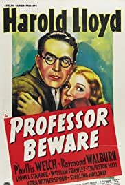 Professor Beware 1938 poster