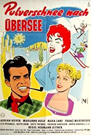 Pulverschnee nach Übersee 1956 poster