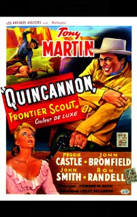 Quincannon, Frontier Scout 1956 copertina