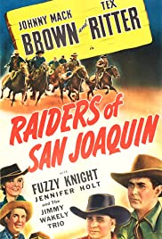 Raiders of San Joaquin 1943 capa