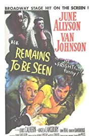 Remains to Be Seen 1953 poster