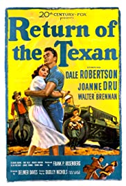 Return of the Texan 1952 copertina