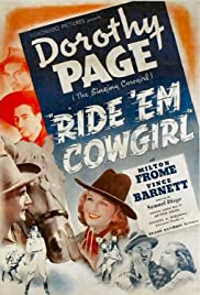 Ride 'em, Cowgirl 1939 copertina
