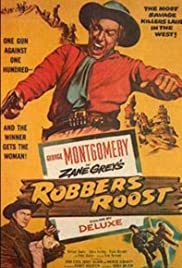 Robbers' Roost 1955 poster