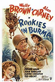 Rookies in Burma 1943 poster