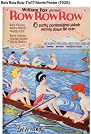 Row, Row, Row 1930 copertina