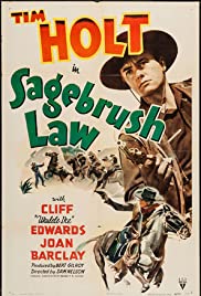 Sagebrush Law 1943 masque