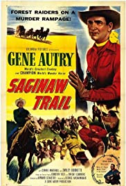 Saginaw Trail 1953 poster