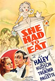 She Had to Eat 1937 poster
