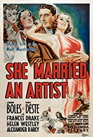 She Married an Artist 1937 poster