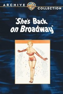 She's Back on Broadway 1953 poster
