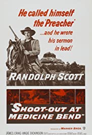Shoot-Out at Medicine Bend 1957 capa