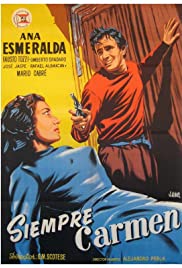 Siempre Carmen 1954 poster