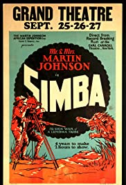 Simba: The King of the Beasts 1928 copertina