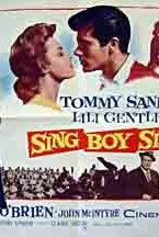 Sing Boy Sing 1958 capa