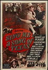 Sing Me a Song of Texas 1945 copertina