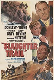 Slaughter Trail 1951 poster