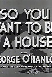 So You Want to Build a House 1948 copertina