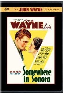 Somewhere in Sonora (1933) cover