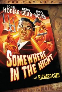 Somewhere in the Night 1946 copertina