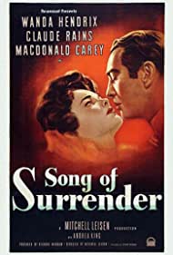 Song of Surrender 1949 copertina