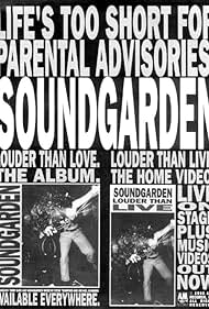 Soundgarden: Louder Than Live (1990) cover