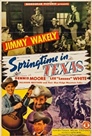 Springtime in Texas 1945 copertina