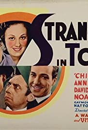 Stranger in Town 1932 copertina