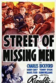 Street of Missing Men 1939 copertina