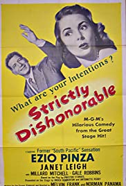 Strictly Dishonorable (1951) cover