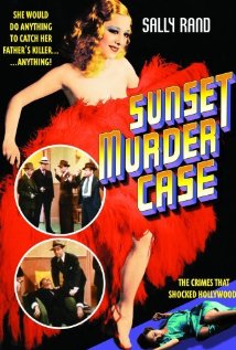 Sunset Murder Case 1938 poster